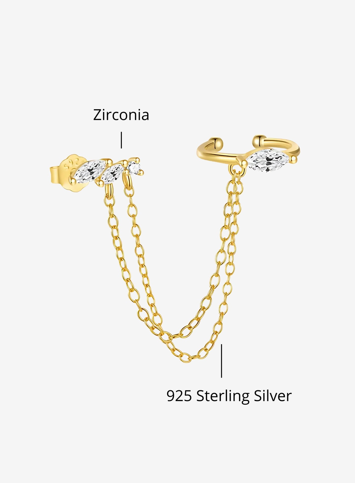 Celestial Link Chain Cuff