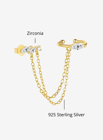 Celestial Link Chain Cuff