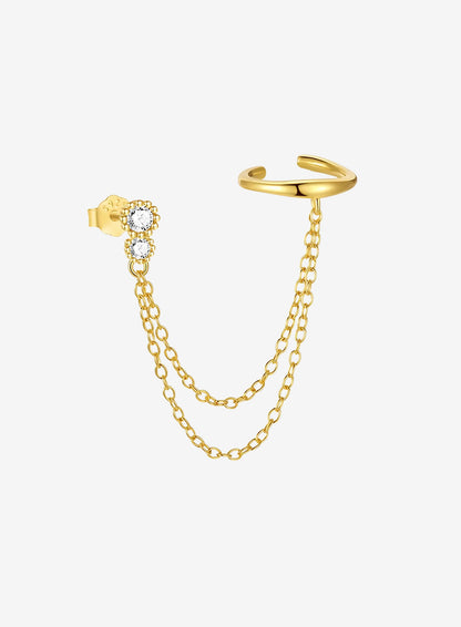 Classic Twin Chain Cuff