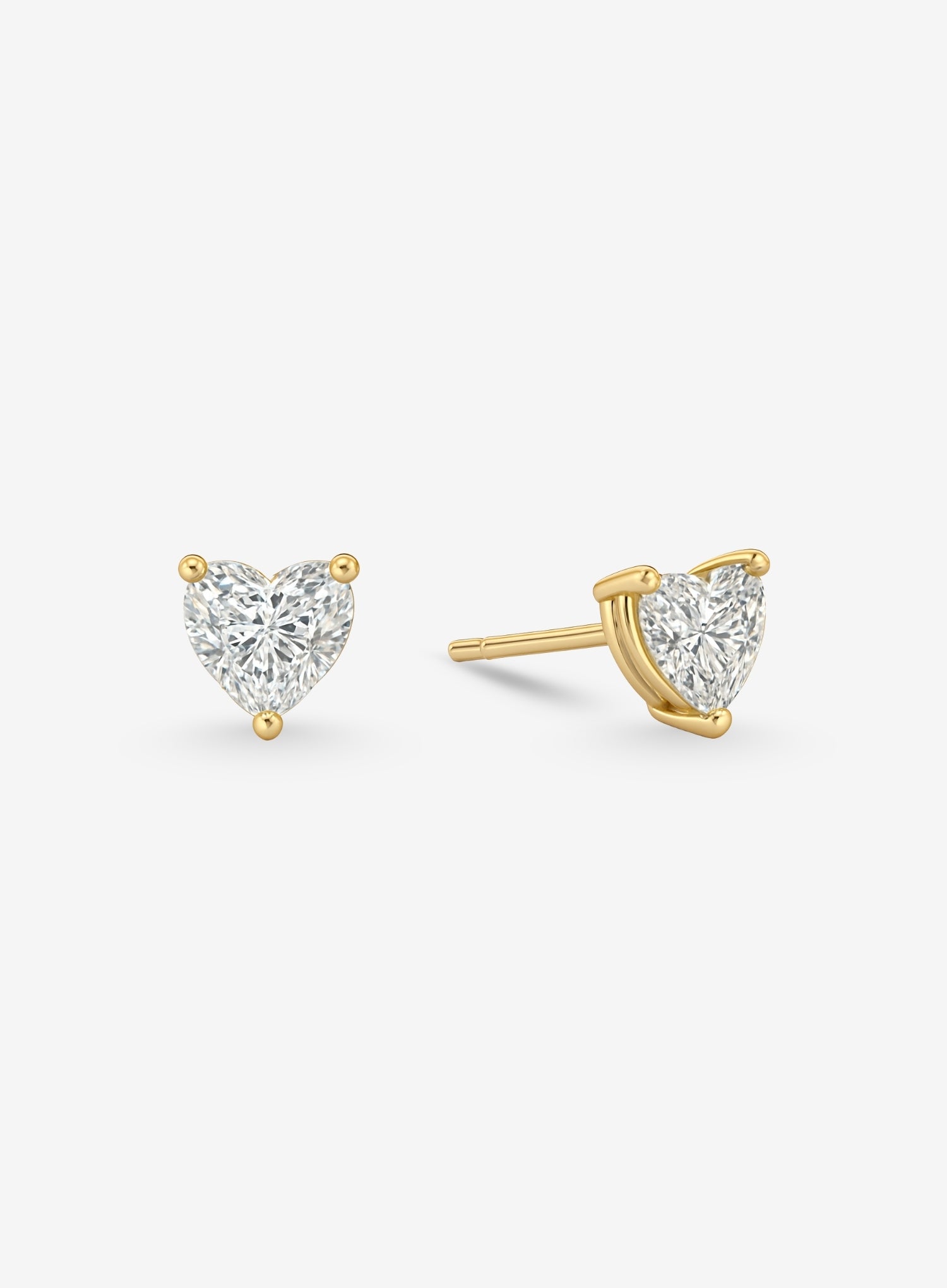 Heartcut Studs